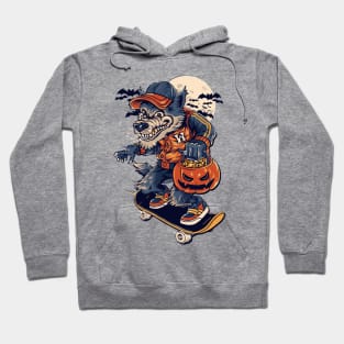 Halloween wolf Hoodie